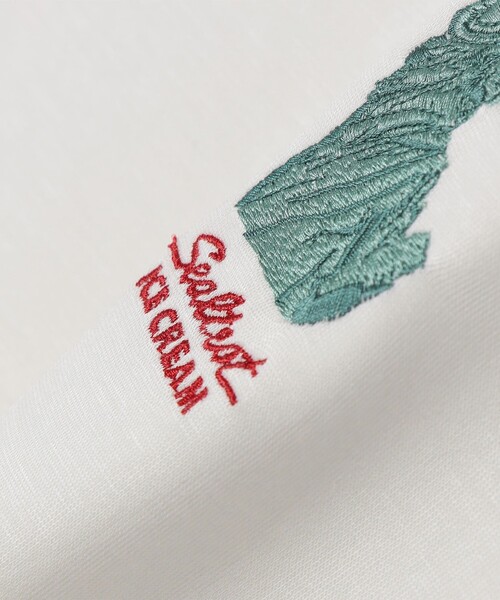 SHIPS Colors(シップス カラーズ)の「SHIPS Colors:Sealtest(R) ICE CREAM プリント Tシャツ(Tシャツ/カットソー・メンズ・ライトホワイト/イエロー/ブラック・MEDIUM/LARGE/X-LARGE)」の14枚目の写真