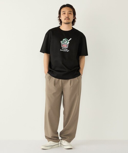 SHIPS Colors(シップス カラーズ)の「SHIPS Colors:Sealtest(R) ICE CREAM プリント Tシャツ(Tシャツ/カットソー・メンズ・ライトホワイト/イエロー/ブラック・MEDIUM/LARGE/X-LARGE)」の22枚目の写真