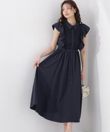 PROPORTION BODY DRESSING（プロポーションボディドレッシング）の「【中川紅葉さん着用】フロントレースシャツワンピース   1216240603（ワンピース）」