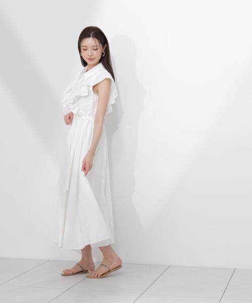 PROPORTION BODY DRESSING(プロポーションボディドレッシング)の「【中川紅葉さん着用】フロントレースシャツワンピース / 1216240603(ワンピース・レディース・ホワイト/ネイビー/カーキ・SMALL/P/S/MEDIUM)」の21枚目の写真
