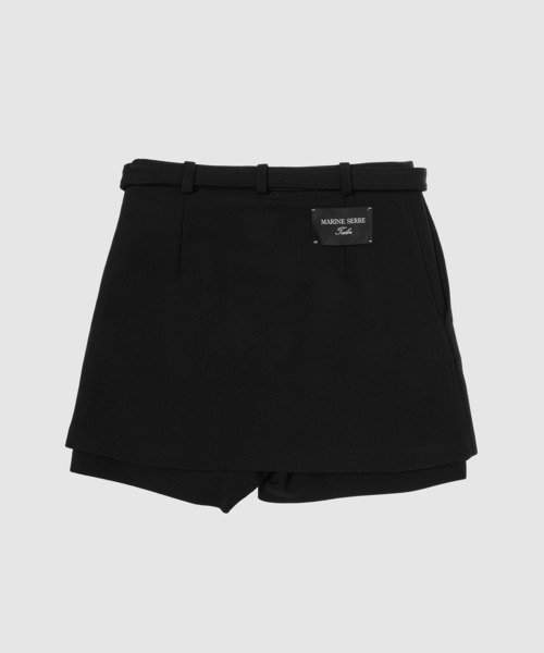 MARINE SERRE(マリーン・セル)の「TAILORING MINI SHORTS(その他パンツ・レディース・ブラック・38/36)」の7枚目の写真