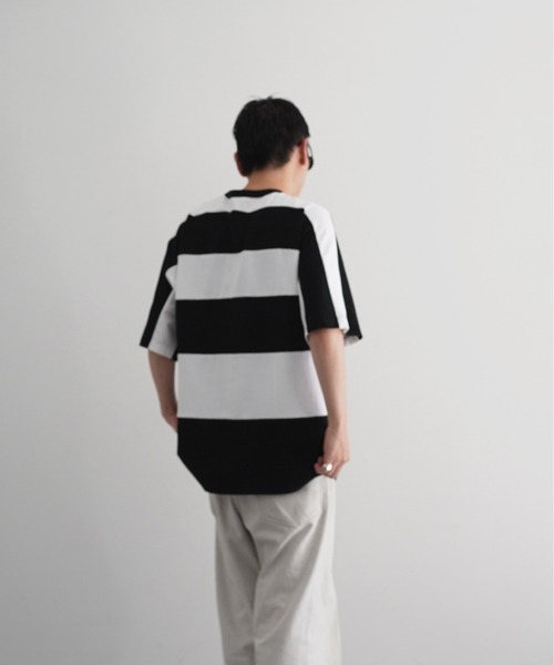 biscuithead(ビスケットヘッド)の「biscuithead But-2(Tシャツ/カットソー・メンズ・Red/Black・SMALL)」の1枚目の写真