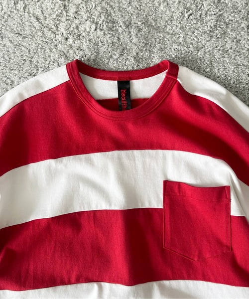 biscuithead(ビスケットヘッド)の「biscuithead But-2(Tシャツ/カットソー・メンズ・Red/Black・SMALL)」の10枚目の写真
