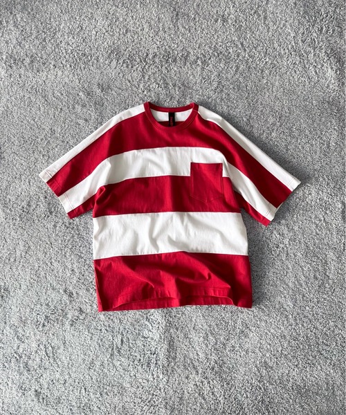 biscuithead(ビスケットヘッド)の「biscuithead But-2(Tシャツ/カットソー・メンズ・Red/Black・SMALL)」の11枚目の写真