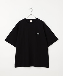 ワンポイントロゴ刺繍 半袖Tシャツ