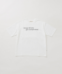 Simply Complicated / シンプリーコンプリケイテッド MESSAGE TEE
