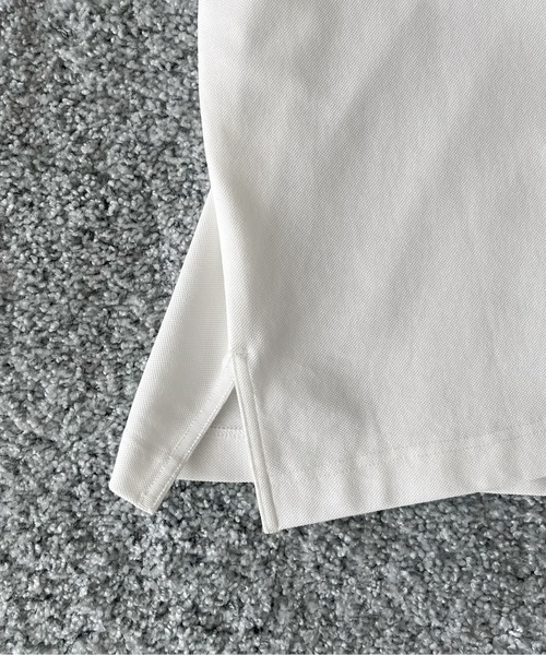 NEONSIGN(ネオンサイン)の「NEONSIGN Unfinished polo "hcs"(ポロシャツ・メンズ・ブラック/オフホワイト・44)」の9枚目の写真
