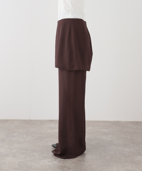 Deuxieme Classe(ドゥーズィエムクラス)の「【BY SLOAN/バイ スローン】Georgette Combination Trouser(その他パンツ・レディース・ブラウン・36/38)」の18枚目の写真