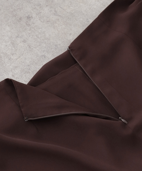 Deuxieme Classe(ドゥーズィエムクラス)の「【BY SLOAN/バイ スローン】Georgette Combination Trouser(その他パンツ・レディース・ブラウン・36/38)」の4枚目の写真