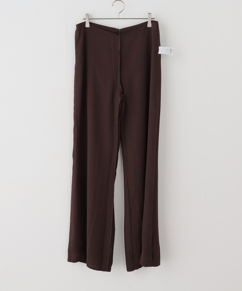Deuxieme Classe(ドゥーズィエムクラス)の「【BY SLOAN/バイ スローン】Georgette Combination Trouser(その他パンツ・レディース・ブラウン・36/38)」の6枚目の写真