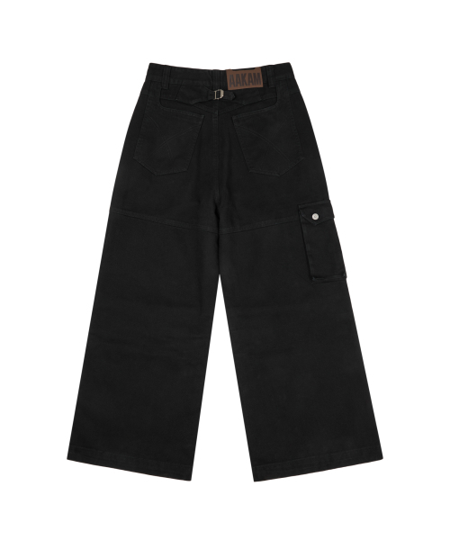 AAKAM(アーカム)の「Cowboy Chaps Cotton Pants (Black)(その他パンツ・レディース・その他・1/2)」の3枚目の写真