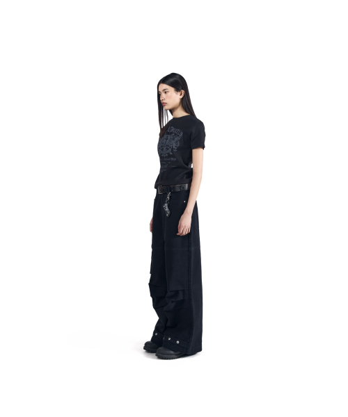 AAKAM(アーカム)の「Cowboy Chaps Cotton Pants (Black)(その他パンツ・レディース・その他・1/2)」の6枚目の写真