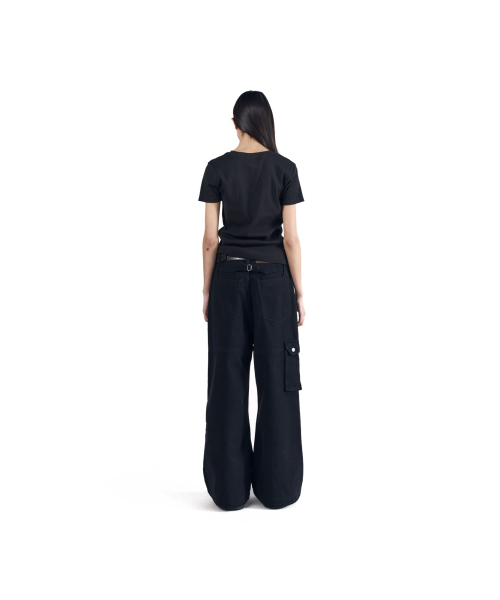AAKAM(アーカム)の「Cowboy Chaps Cotton Pants (Black)(その他パンツ・レディース・その他・1/2)」の7枚目の写真