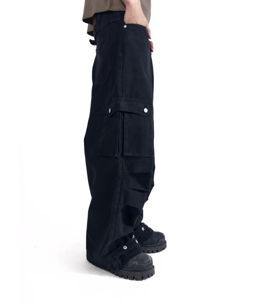 AAKAM(アーカム)の「Cowboy Chaps Cotton Pants (Black)(その他パンツ・レディース・その他・1/2)」の9枚目の写真