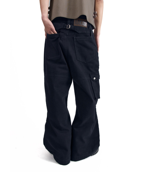 AAKAM(アーカム)の「Cowboy Chaps Cotton Pants (Black)(その他パンツ・レディース・その他・1/2)」の10枚目の写真