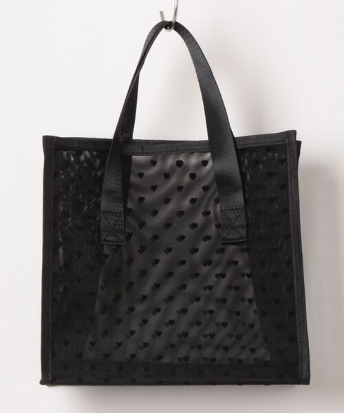 VIBGYOR(ヴィブジョー)の「Mignonjour/メッシュバッグ(小) M2940(トートバッグ・レディース・ベージュ/その他2/ブラック/その他1・FREE)」の6枚目の写真