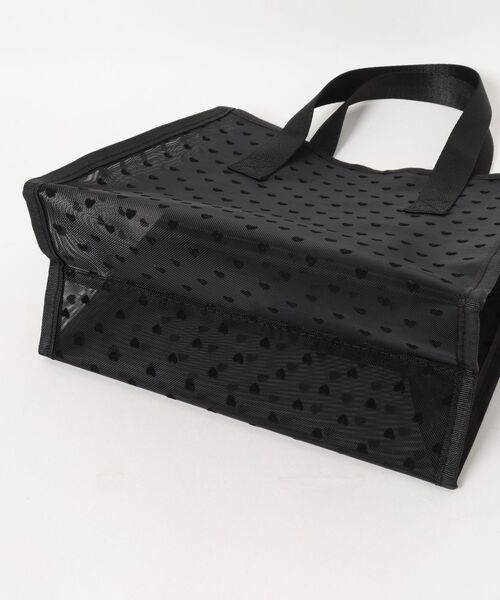 VIBGYOR(ヴィブジョー)の「Mignonjour/メッシュバッグ(小) M2940(トートバッグ・レディース・ベージュ/その他2/ブラック/その他1・FREE)」の7枚目の写真