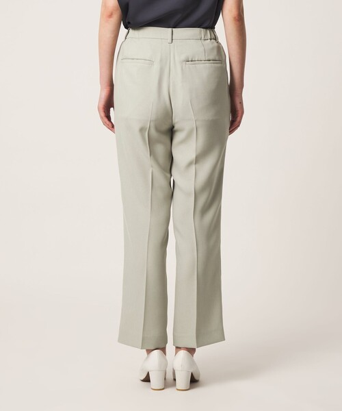 A DAY IN THE LIFE UNITED ARROWS（アデイインザライフユナイテッドアローズ）の「ドビー タック セミワイドパンツ ‐ウォッシャブル‐＜A DAY IN THE LIFE＞（その他パンツ・レディース・ベージュ/モカ/ブラック・36/38）」の12枚目の写真
