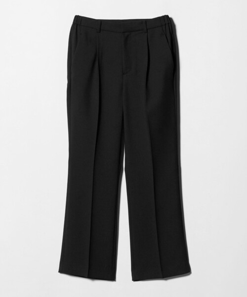 A DAY IN THE LIFE UNITED ARROWS（アデイインザライフユナイテッドアローズ）の「ドビー タック セミワイドパンツ ‐ウォッシャブル‐＜A DAY IN THE LIFE＞（その他パンツ・レディース・ベージュ/モカ/ブラック・36/38）」の21枚目の写真