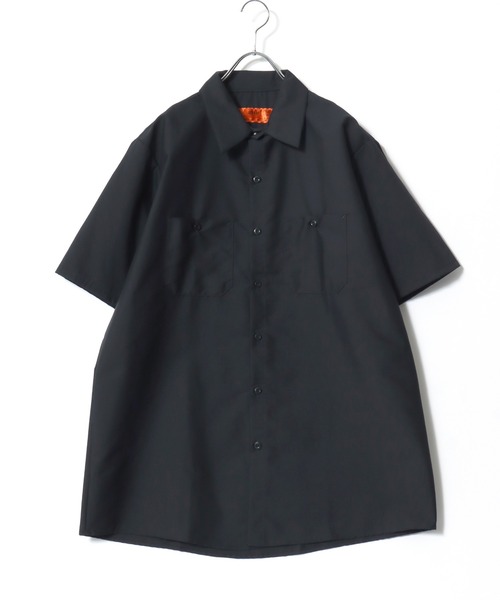 RED KAP（レッドキャップ）の「2026SS RED KAP/レッドキャップ INDUSTRIAL S/S WORK SHIRT インダストリアル ワークシャツ（シャツ/ブラウス・メンズ・ネイビー/ブラウン/ブラック/チャコール・M/L/XL）」の5枚目の写真