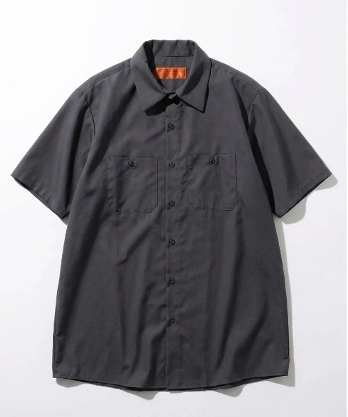 RED KAP（レッドキャップ）の「2026SS RED KAP/レッドキャップ INDUSTRIAL S/S WORK SHIRT インダストリアル ワークシャツ（シャツ/ブラウス・メンズ・ネイビー/ブラウン/ブラック/チャコール・M/L/XL）」の21枚目の写真