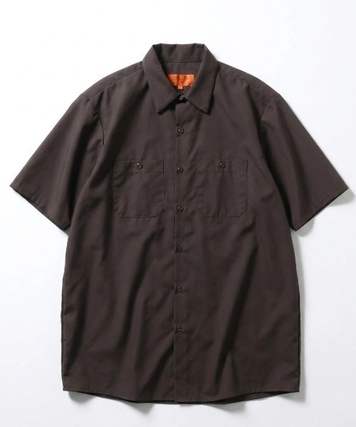 RED KAP（レッドキャップ）の「2026SS RED KAP/レッドキャップ INDUSTRIAL S/S WORK SHIRT インダストリアル ワークシャツ（シャツ/ブラウス・メンズ・ネイビー/ブラウン/ブラック/チャコール・M/L/XL）」の22枚目の写真