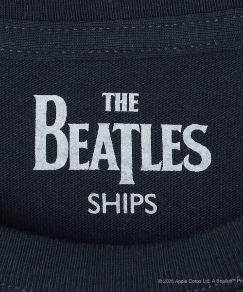SHIPS(シップス)の「SHIPS: THE BEATLES ショートスリーブ ロゴ Tシャツ(Tシャツ/カットソー・メンズ・ストーン/ホワイト/ネイビー/アイボリー/ブラック・SMALL/MEDIUM/X-LARGE/LARGE)」の10枚目の写真