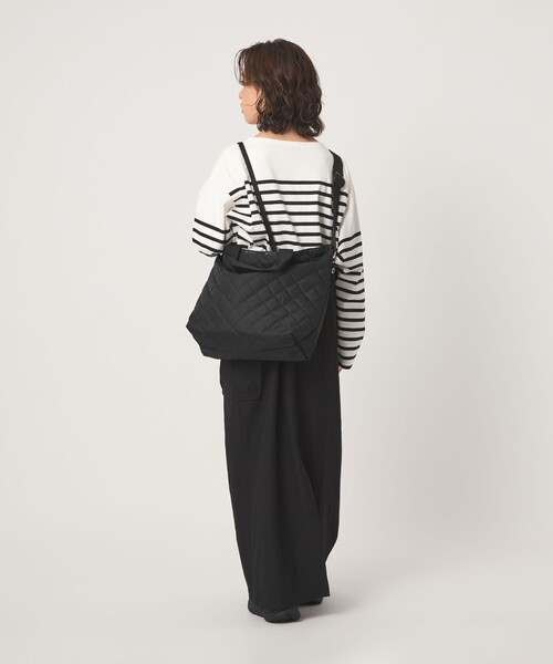 LeSportsac(レスポートサック)の「【別注】<LeSportsac>デラックス イージーキャリー トート(キルティング)(トートバッグ・レディース・ブラック・FREE)」の6枚目の写真