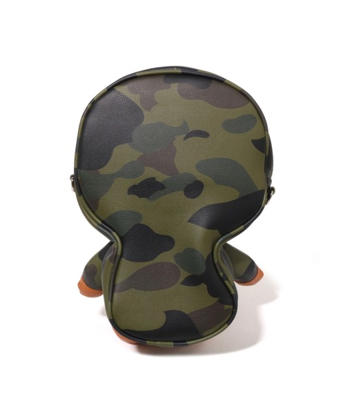 A BATHING APE（アベイシングエイプ）の「1ST CAMO BABY MILO PU SHOULDER BAG（ショルダーバッグ・レディース・グリーン/ピンク・FREE）」の12枚目の写真
