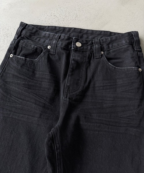 kutir(クティール)の「14OZ HEAVYWEIGHT FLARE DENIM PANTS/14OZ ヘビーウェイトフレアデニムパンツ(デニムパンツ・メンズ・ブラック・SMALL/MEDIUM/LARGE)」の17枚目の写真