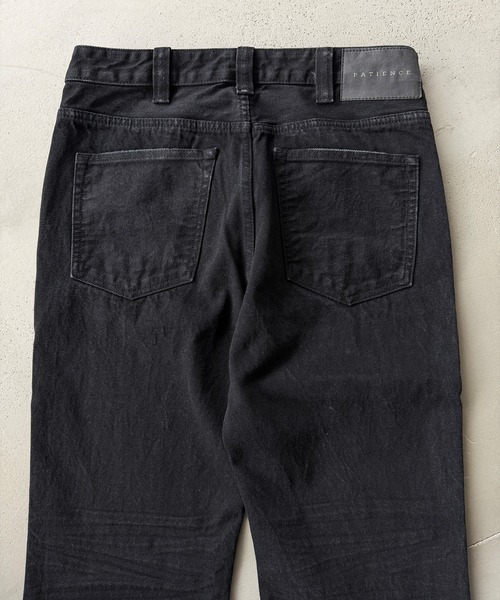 kutir(クティール)の「14OZ HEAVYWEIGHT FLARE DENIM PANTS/14OZ ヘビーウェイトフレアデニムパンツ(デニムパンツ・メンズ・ブラック・SMALL/MEDIUM/LARGE)」の14枚目の写真