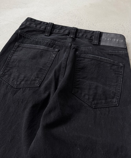 kutir(クティール)の「14OZ HEAVYWEIGHT FLARE DENIM PANTS/14OZ ヘビーウェイトフレアデニムパンツ(デニムパンツ・メンズ・ブラック・SMALL/MEDIUM/LARGE)」の13枚目の写真