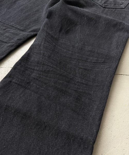 kutir(クティール)の「14OZ HEAVYWEIGHT FLARE DENIM PANTS/14OZ ヘビーウェイトフレアデニムパンツ(デニムパンツ・メンズ・ブラック・SMALL/MEDIUM/LARGE)」の12枚目の写真