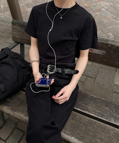 kutir(クティール)の「14OZ HEAVYWEIGHT FLARE DENIM PANTS/14OZ ヘビーウェイトフレアデニムパンツ(デニムパンツ・メンズ・ブラック・SMALL/MEDIUM/LARGE)」の3枚目の写真
