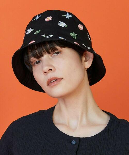 FRAPBOIS(フラボア)の「ボタニーハット(ハット・レディース・ブラック/ベージュ・FREE)」の13枚目の写真
