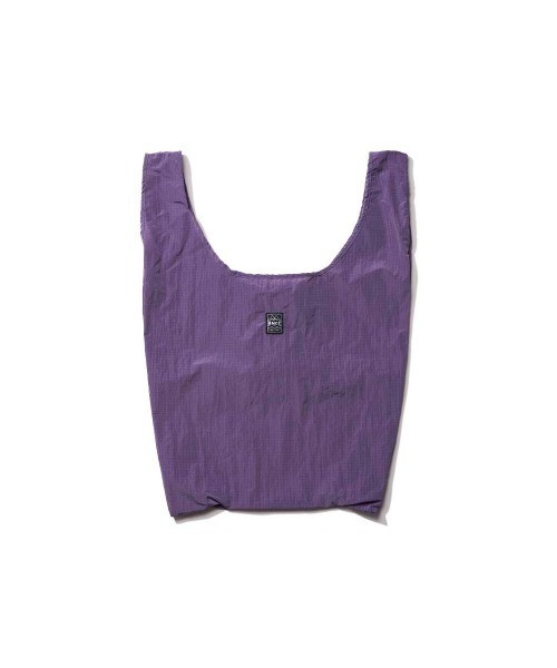 OMCC(オーエムシーシー)の「Shopping Bag Natural Ripstop M - ショッピングバッグ ナチュラルリップストップ M(エコバッグ/サブバッグ・レディース・ピンク系/セージグリーン/サンドベージュ/アイボリー/パープル/チャコールグレー・M)」の6枚目の写真