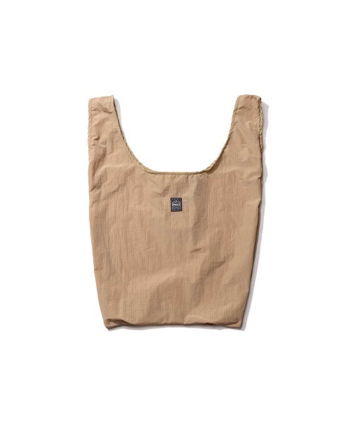 OMCC(オーエムシーシー)の「Shopping Bag Natural Ripstop M - ショッピングバッグ ナチュラルリップストップ M(エコバッグ/サブバッグ・レディース・ピンク系/セージグリーン/サンドベージュ/アイボリー/パープル/チャコールグレー・M)」の4枚目の写真