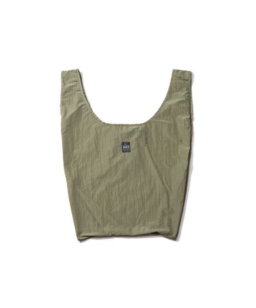 OMCC(オーエムシーシー)の「Shopping Bag Natural Ripstop M - ショッピングバッグ ナチュラルリップストップ M(エコバッグ/サブバッグ・レディース・ピンク系/セージグリーン/サンドベージュ/アイボリー/パープル/チャコールグレー・M)」の5枚目の写真