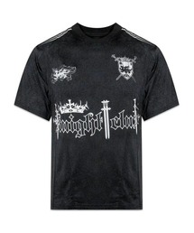 COZY WORLDWIDE（コージーワールドワイド）の「【Cozy world Wide】MORE KNIGHT WASHED JERSEY / 【コージーワールドワイド】ナイトソードプリントウォッシュ半袖Tシャツ（Tシャツ/カットソー）」