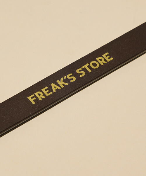 FREAK'S STORE(フリークスストア)の「牛革ウエスタンナローベルト/リアルレザー(ベルト・メンズ・ブラック/ダークブラウン・ONE SIZE)」の6枚目の写真