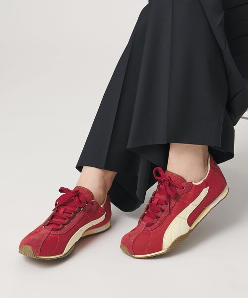 PUMA(プーマ)の「<PUMA>Hストリート エラスティック スニーカー(スニーカー・レディース・レッド/ブラック・23cm/24cm/25cm/23.5cm/24.5cm)」の1枚目の写真