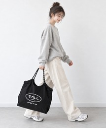 ロープハンドルトートバッグ
