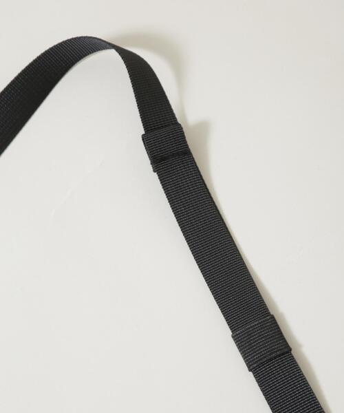 +phenix(プラスフェニックス)の「+phenix/別注 +phenix NYLON SHOULDER BAG(ショルダーバッグ・メンズ・ブラック・FREE)」の7枚目の写真