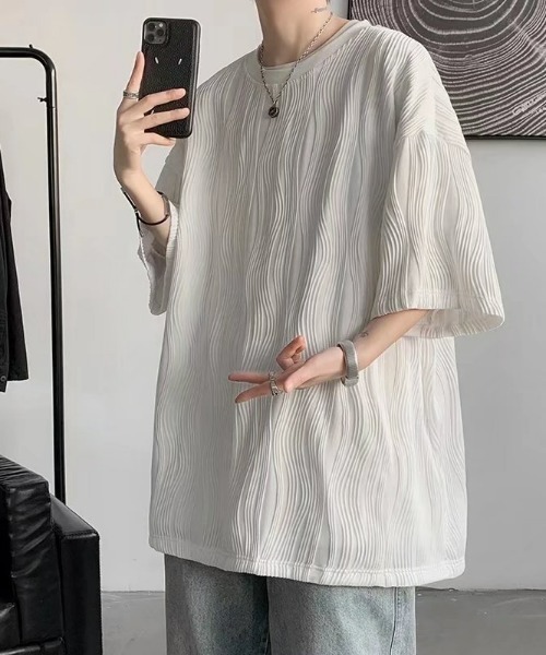 REBALANCE(リバランス)の「メンズTシャツ(Tシャツ/カットソー・メンズ・A/B・MEDIUM/LARGE/X-LARGE)」の3枚目の写真