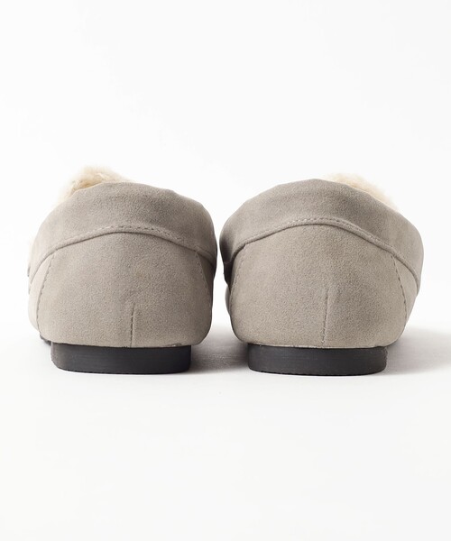 BEAMS HEART(ビームスハート)の「フェイクファー モカシン(モカシン/デッキシューズ・レディース・グレー/ブラック/ベージュ・25.0cm/23.0cm/24.0cm)」の11枚目の写真