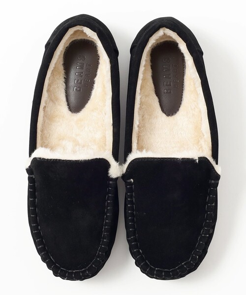 BEAMS HEART(ビームスハート)の「フェイクファー モカシン(モカシン/デッキシューズ・レディース・グレー/ブラック/ベージュ・25.0cm/23.0cm/24.0cm)」の14枚目の写真