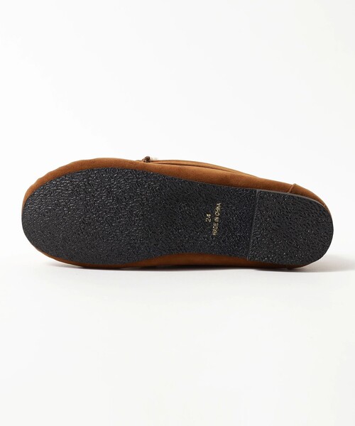 BEAMS HEART(ビームスハート)の「フェイクファー モカシン(モカシン/デッキシューズ・レディース・グレー/ブラック/ベージュ・25.0cm/23.0cm/24.0cm)」の5枚目の写真
