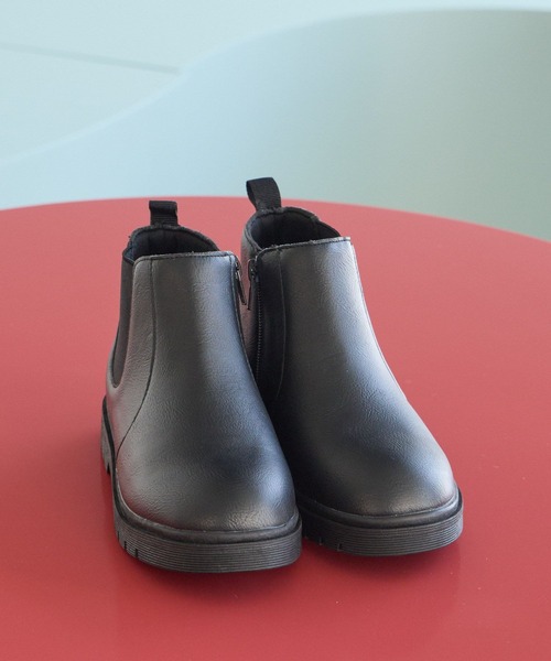 BAYFLOW（ベイフロー）の「[新登場☆ひとりで簡単に脱ぎはきできる♪]サイドゴアブーツ[19cm-23cm](KIDS)（ブーツ・キッズ・ブラック・19.0cm/20.0cm/21.0cm/22.0cm/23.0cm）」の10枚目の写真