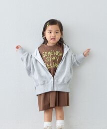 CIAOPANIC TYPY（チャオパニックティピー）の「【KIDS】KIDSピグメントダンボールパーカー（パーカー）」