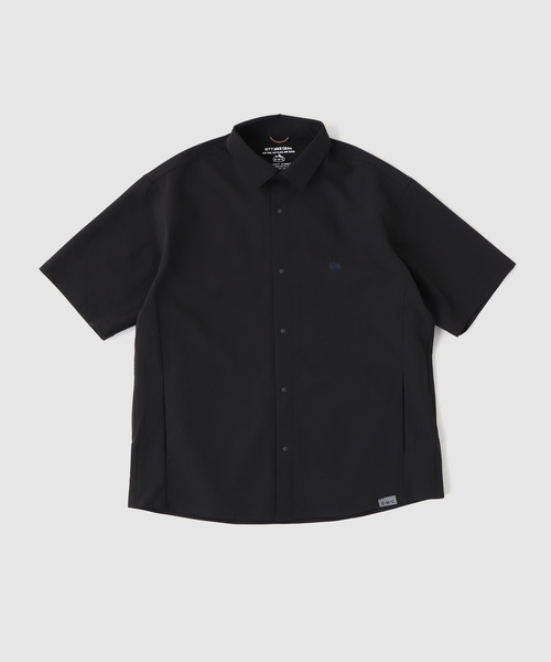B.C STOCK(ベーセーストック)の「C.H.G メッシュトレイルシャツ(シャツ/ブラウス・メンズ・チャコールグレー/ブラック・MEDIUM/LARGE)」の1枚目の写真
